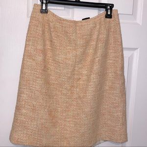 Kasper Pink Tweed Pencil Skirt